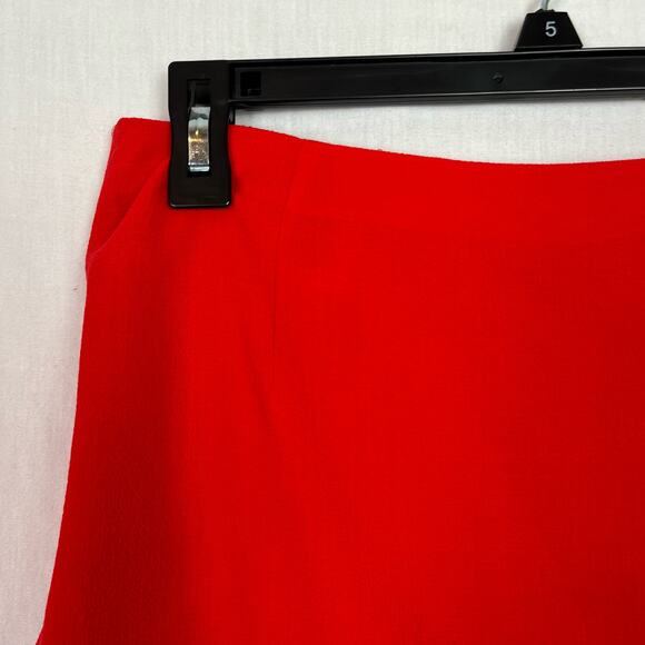 ESCADA Designer Black Label BodyCon Flare Ruffle Trim Flare Pencil Skirt 6 - Picture 3 of 7